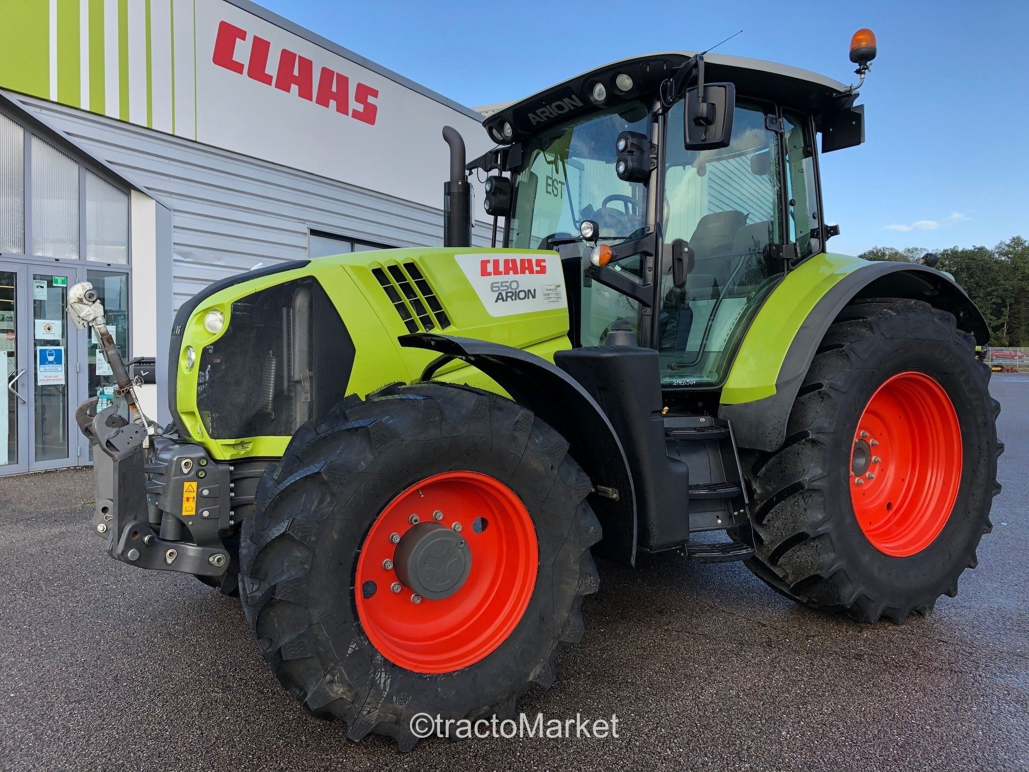 Claas Arion 650 Cmatic T4 TractoMarket