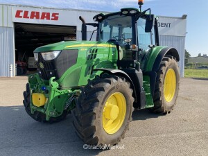 TRACTEUR JOHN DEERE 6155 M Mower conditioner