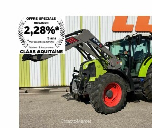 ARION 430 PANORAMIC + T410 Tracteurs