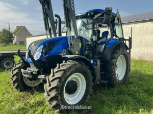 T6.145 DELUXE EC + T412 Faucheuse