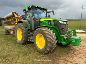 TRACTEUR JD 7R 270 Forage wagon