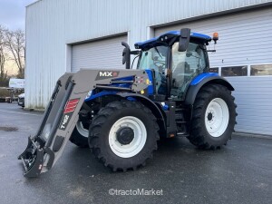 T6.145 DELUXE EC + T412 Maize harvester for Combine Harvester