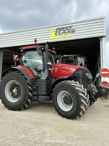 TRACTEUR CASE OPTUM 300 CVX Kemper Header